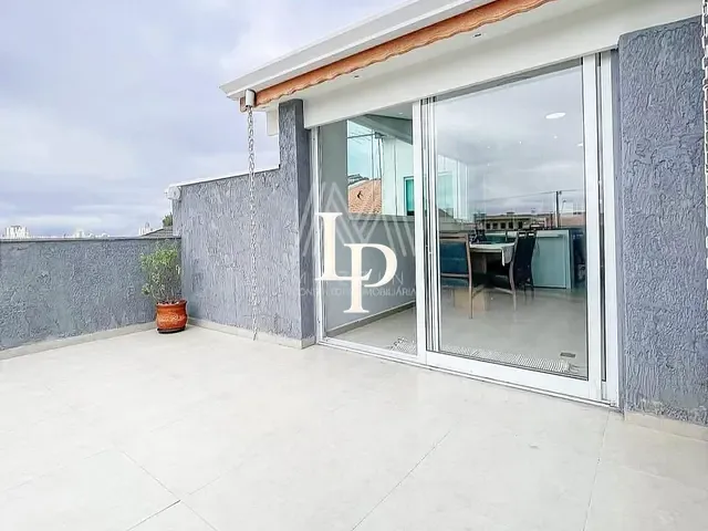 Cobertura / Penthouse com 98m² 2 quartos e 2 banheiros, à venda, no bairro Vila Aquilino em Santo André