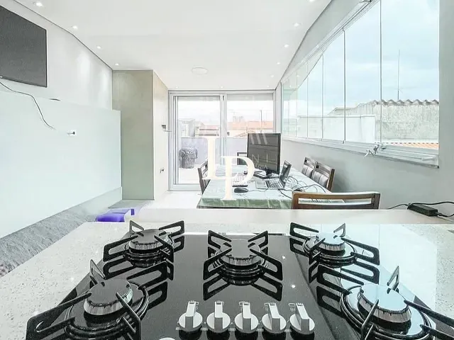 Cobertura / Penthouse com 98m² 2 quartos e 2 banheiros, à venda, no bairro Vila Aquilino em Santo André