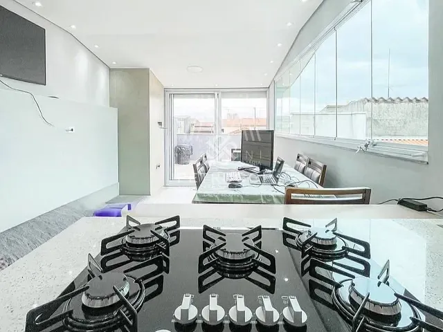 Cobertura / Penthouse com 98m² 2 quartos e 2 banheiros, à venda, no bairro Vila Aquilino em Santo André