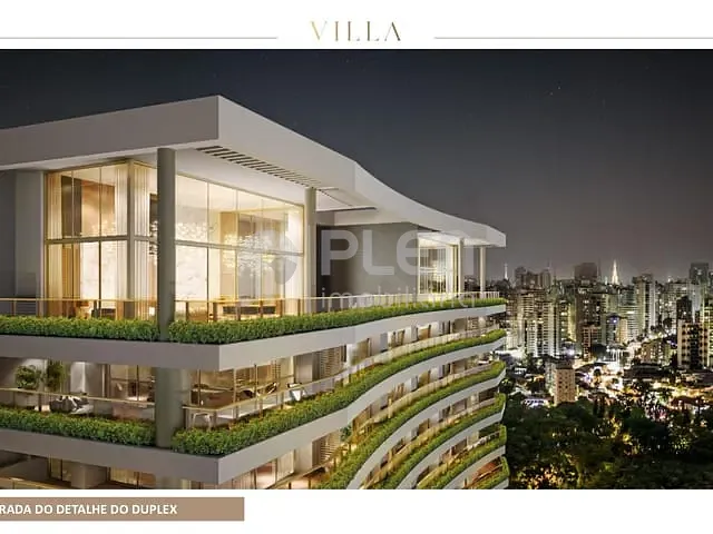 Cobertura / Penthouse 4 quartos e 4 banheiros, à venda, no bairro Moema em São Paulo