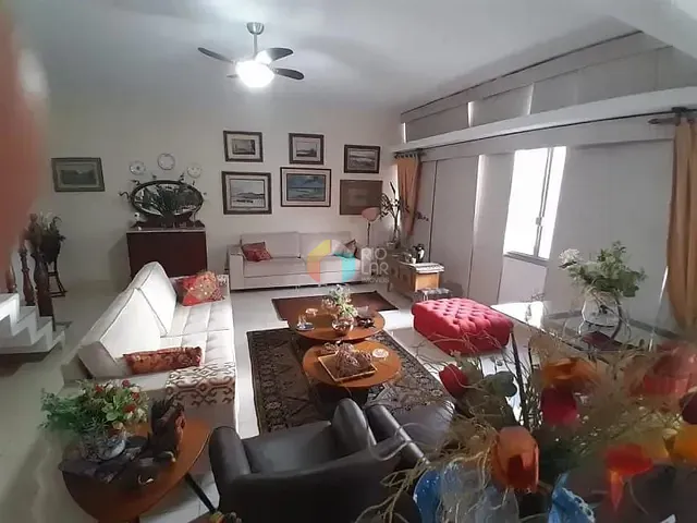 Cobertura / Penthouse com 214m² 4 quartos e 4 banheiros, à venda, no bairro Laranjeiras em Rio de Janeiro