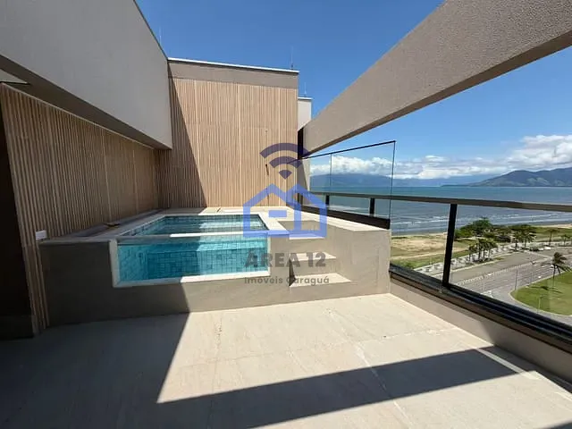 Cobertura / Penthouse 4 quartos e 4 banheiros, à venda, no bairro Praia das Palmeiras em Caraguatatuba