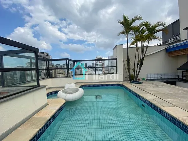 Cobertura / Penthouse com 220m² 3 quartos e 4 banheiros, para alugar, no bairro Pinheiros em São Paulo