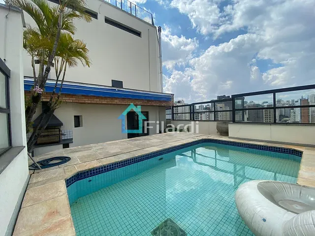 Cobertura / Penthouse com 220m² 3 quartos e 4 banheiros, para alugar, no bairro Pinheiros em São Paulo