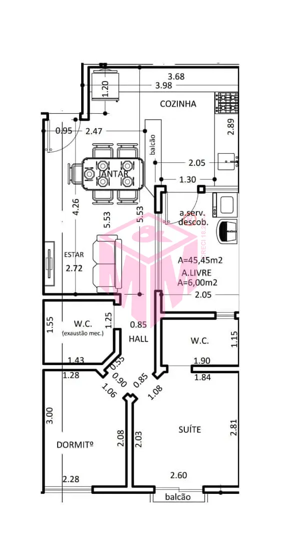 Cobertura, 2 quartos, 90 m² - Foto 13