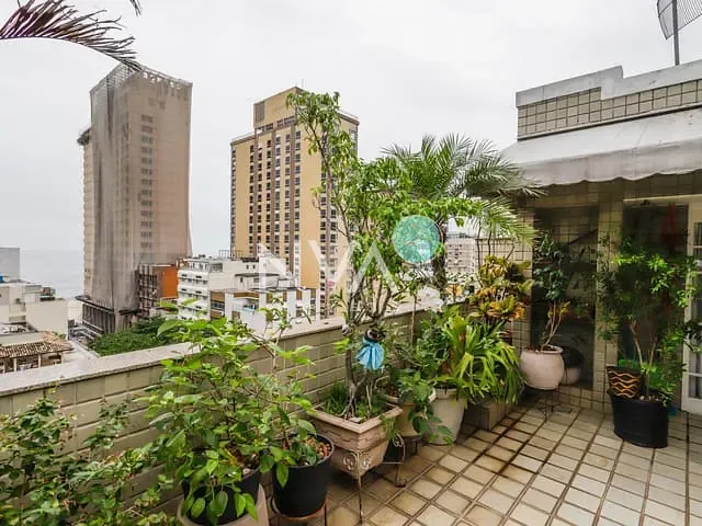 Cobertura / Penthouse com 340m² 5 quartos e 4 banheiros, à venda, no bairro Ipanema em Rio de Janeiro