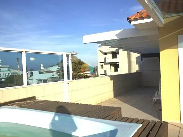 Cobertura / Penthouse com 182m² 2 quartos e 2 banheiros, à venda, no bairro Recreio dos Bandeirantes em Rio de Janeiro