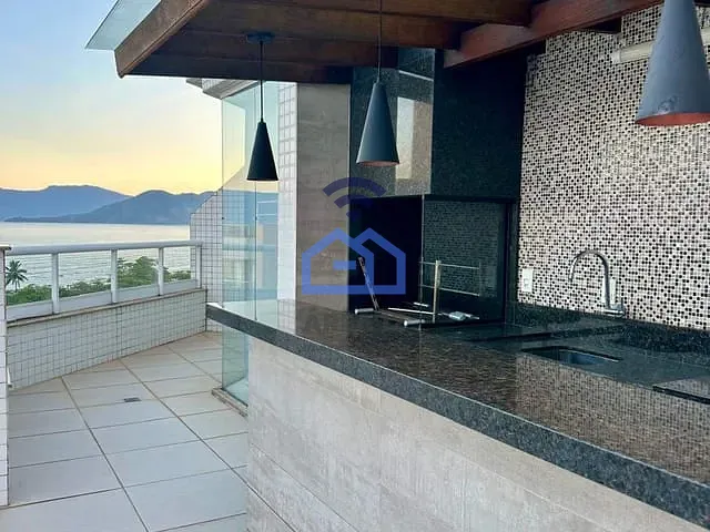 Cobertura / Penthouse com 191m² 4 quartos e 3 banheiros, à venda, no bairro Indaiá em Caraguatatuba