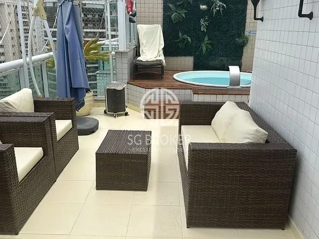 Cobertura / Penthouse com 143m² 2 quartos e 3 banheiros, à venda, no bairro Jacarepaguá em Rio de Janeiro