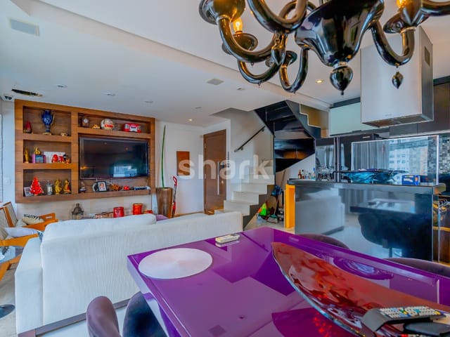 Cobertura / Penthouse com 106m² 1 quarto e 3 banheiros, à venda, no bairro Itaim Bibi em São Paulo