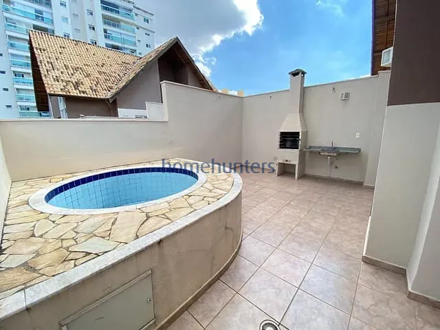 Cobertura / Penthouse 2 quartos e 3 banheiros, para alugar, no bairro Mansões Santo Antônio em Rua José Luiz Camargo Moreira