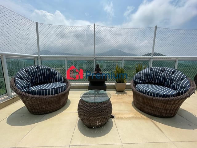 Cobertura / Penthouse 4 quartos e 4 banheiros, à venda, no bairro Barra da Tijuca em Rio de Janeiro