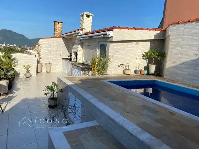 Cobertura / Penthouse com 154m² 3 quartos e 3 banheiros, à venda, no bairro Centro em Peruíbe
