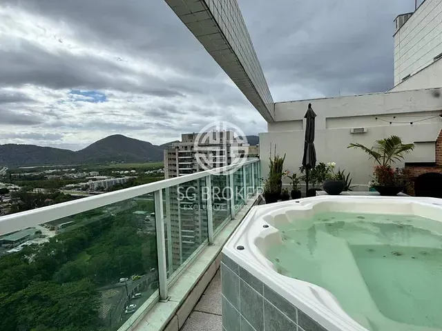 Cobertura / Penthouse com 200m² 4 quartos e 5 banheiros, à venda, no bairro Recreio dos Bandeirantes em Rio de Janeiro