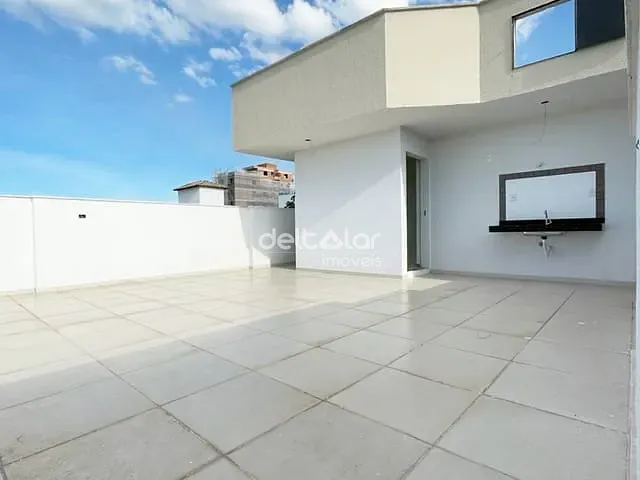 Cobertura / Penthouse com 140m² 3 quartos e 3 banheiros, à venda, no bairro Santa Branca em Belo Horizonte