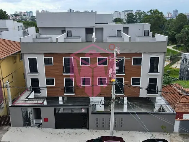 Cobertura / Penthouse com 112m² 2 quartos e 1 banheiro, à venda, no bairro Vila Eldízia em Santo André