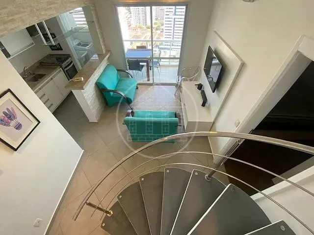 Cobertura / Penthouse com 93m² 1 quarto e 3 banheiros, à venda, no bairro Boqueirão em Santos