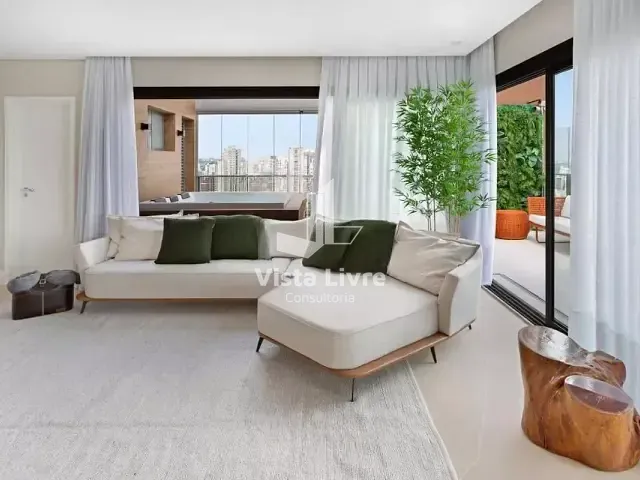 Cobertura / Penthouse com 265m² 3 quartos e 6 banheiros, à venda, no bairro Cidade Monções em São Paulo