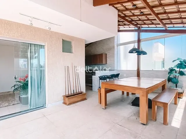 Cobertura / Penthouse com 183m² 3 quartos e 3 banheiros, à venda, no bairro Itapoã em Belo Horizonte
