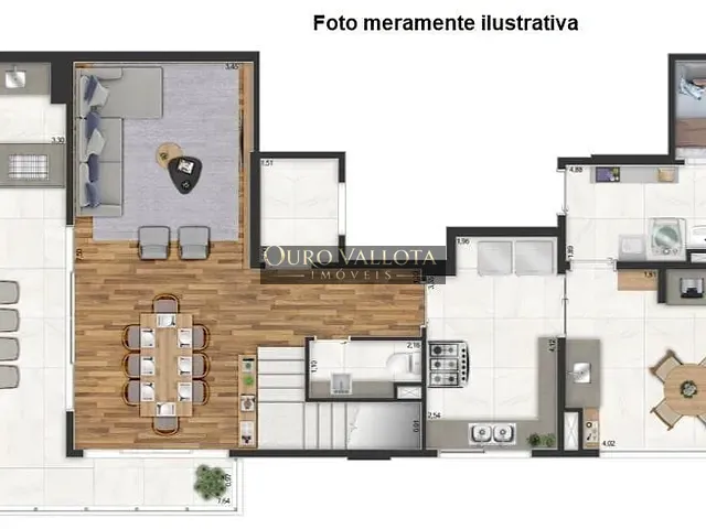 Cobertura / Penthouse 3 quartos e 4 banheiros, à venda, no bairro Água Branca em São Paulo