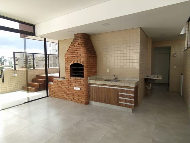 Foto do Cobertura / Penthouse - Cobertura mobiliada com 03 quartos, lazer com churrasqueira e hidromassagem e 03 vagas, Castelo, Belo Horizonte, MG | Deltalar Imóveis