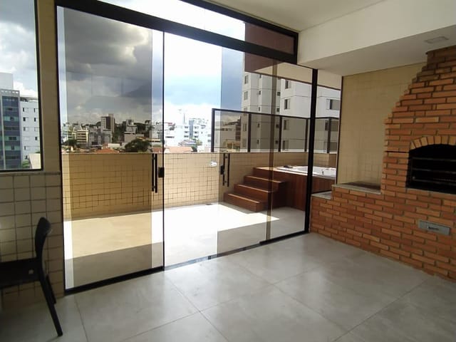 Foto do Cobertura / Penthouse - Cobertura mobiliada com 03 quartos, lazer com churrasqueira e hidromassagem e 03 vagas, Castelo, Belo Horizonte, MG | Deltalar Imóveis