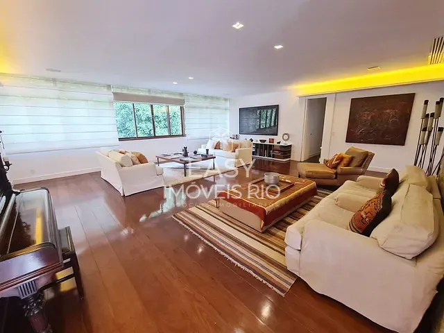 Cobertura / Penthouse com 444m² 4 quartos e 5 banheiros, à venda, no bairro Lagoa em Rio de Janeiro