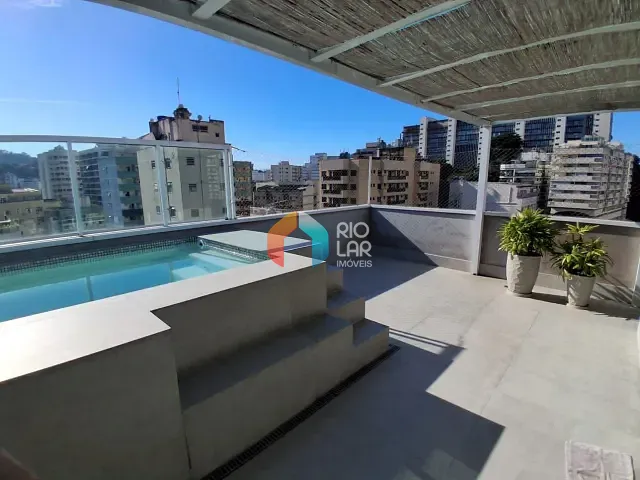 Cobertura / Penthouse com 177m² 3 quartos e 3 banheiros, à venda, no bairro Botafogo em Rio de Janeiro