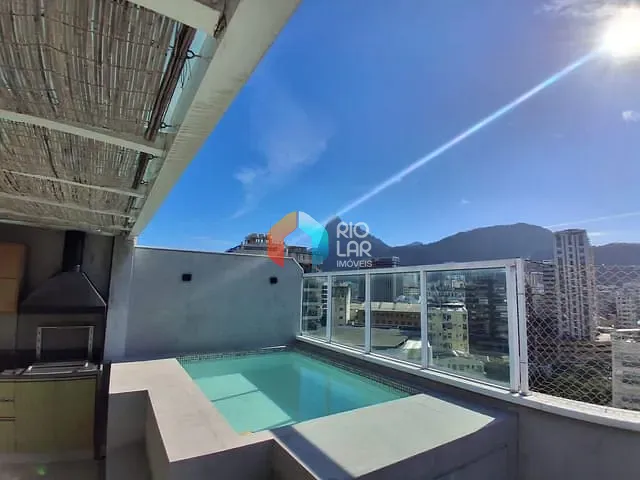 Cobertura / Penthouse com 177m² 3 quartos e 3 banheiros, à venda, no bairro Botafogo em Rio de Janeiro