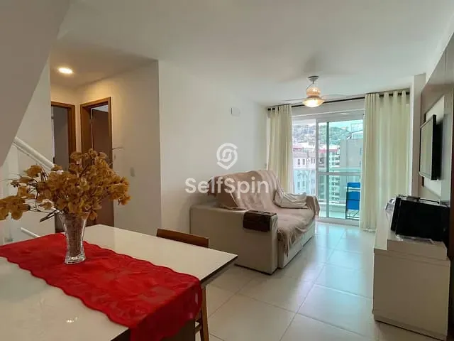 Cobertura / Penthouse com 155m² 2 quartos e 4 banheiros, para alugar, no bairro Icaraí em Niterói