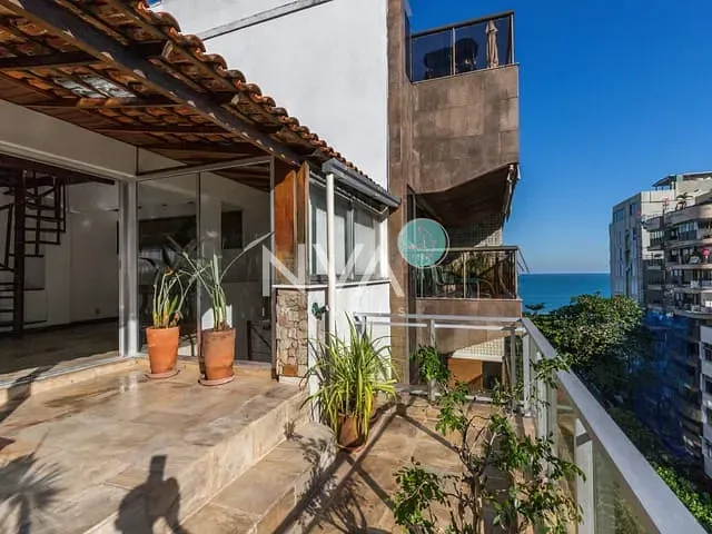 Cobertura / Penthouse com 458m² 4 quartos e 4 banheiros, à venda, no bairro Ipanema em Rio de Janeiro