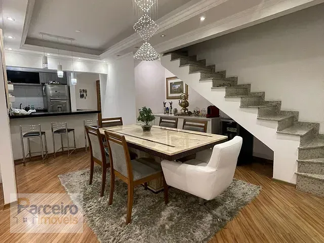 Cobertura / Penthouse com 160m² 3 quartos e 4 banheiros, à venda ou para alugar, no bairro Vila Bertioga em São Paulo