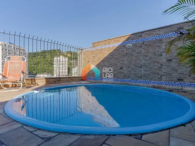 Cobertura / Penthouse com 209m² 3 quartos e 4 banheiros, à venda, no bairro Laranjeiras em Rio de Janeiro