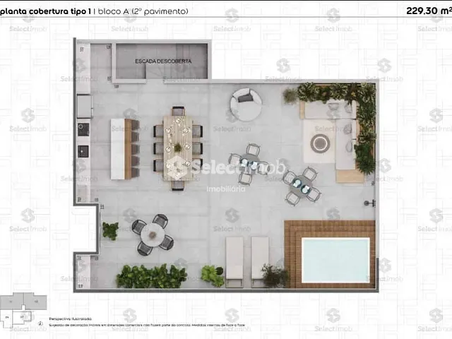Cobertura / Penthouse com 130m² 3 quartos e 2 banheiros, à venda, no bairro Centro em Ribeirão Pires