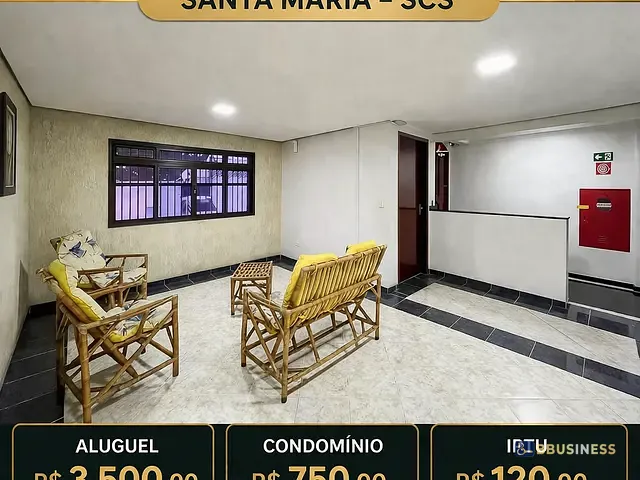Cobertura / Penthouse com 130m² 4 quartos e 3 banheiros, para alugar, no bairro Olímpico em São Caetano do Sul