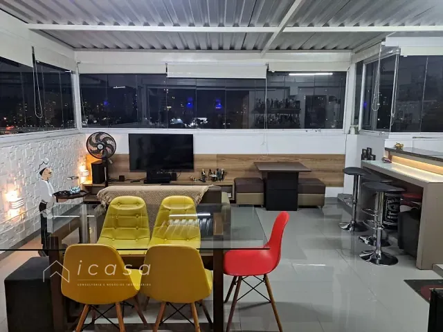 Cobertura / Penthouse com 120m² 2 quartos e 3 banheiros, à venda, no bairro Vila Nair em São José dos Campos