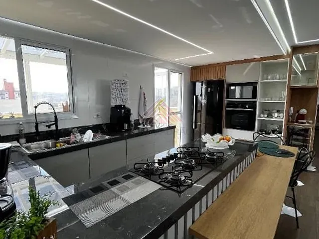 Cobertura / Penthouse com 239m² 3 quartos e 2 banheiros, à venda, no bairro Vila Guarani em Mauá