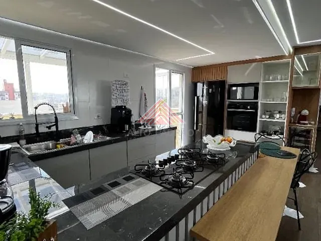 Cobertura / Penthouse com 239m² 3 quartos e 2 banheiros, à venda, no bairro Vila Guarani em Mauá