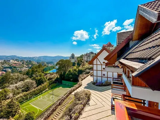 Cobertura / Penthouse com 315m² 3 quartos e 5 banheiros, à venda, no bairro Vila Inglesa em Campos do Jordão