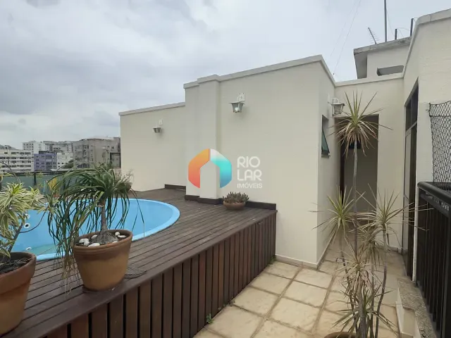 Cobertura / Penthouse com 210m² 3 quartos e 3 banheiros, à venda, no bairro Tijuca em Rio de Janeiro