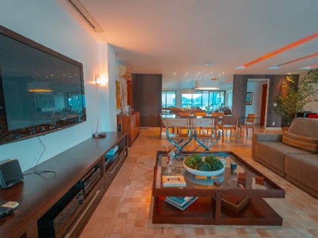 Foto do Apartamento - Apartamento  mobiliado de 4 quartos vista mar para locação com 3 vagas | SelfSpin