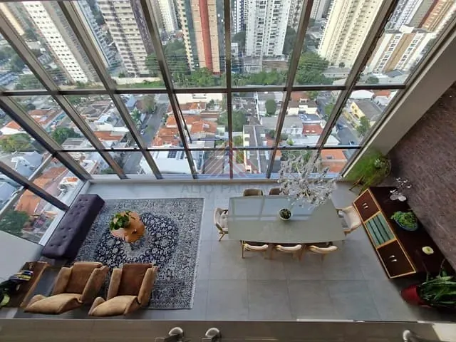 Cobertura / Penthouse com 450m² 3 quartos e 6 banheiros, à venda, no bairro Jardim em Santo André