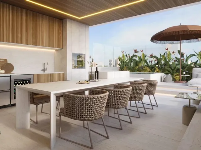 Cobertura / Penthouse 3 quartos e 3 banheiros, à venda, no bairro Cabral em Curitiba