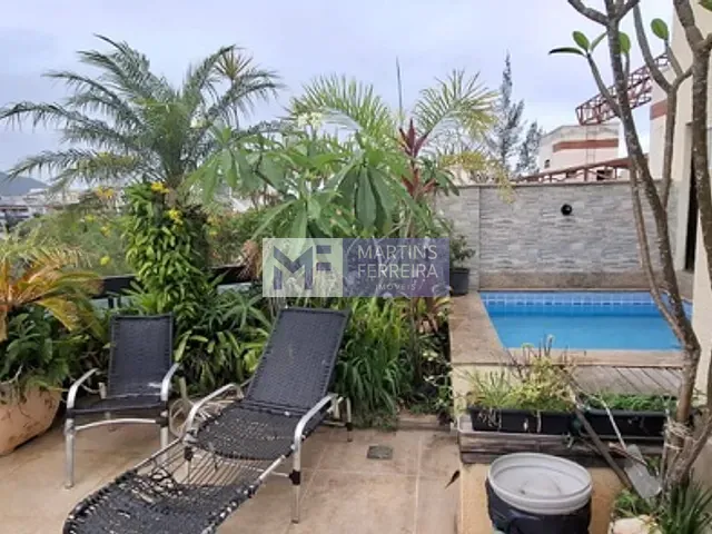 Cobertura / Penthouse com 187m² 4 quartos e 4 banheiros, à venda, no bairro Recreio dos Bandeirantes em Rio de Janeiro