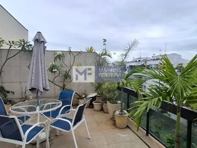 Cobertura / Penthouse com 187m² 4 quartos e 4 banheiros, à venda, no bairro Recreio dos Bandeirantes em Rio de Janeiro
