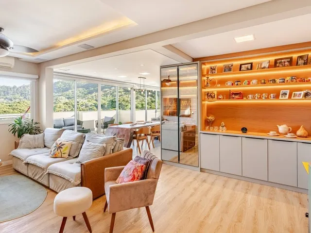 Cobertura / Penthouse 4 quartos e 4 banheiros, para alugar, no bairro Ingleses do Rio Vermelho em Florianópolis