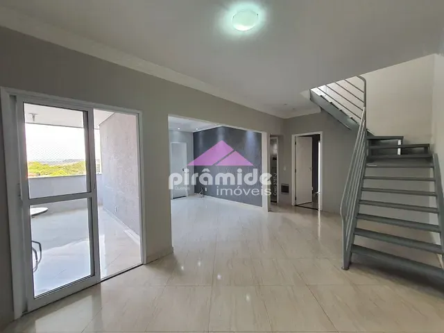 Cobertura / Penthouse com 196m² 4 quartos e 2 banheiros, à venda, no bairro Bosque dos Eucaliptos em São José dos Campos