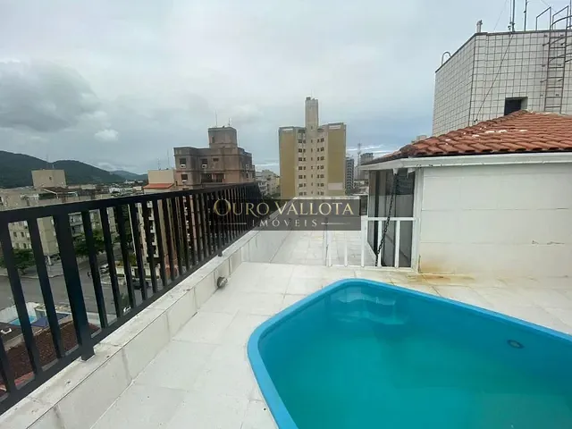 Cobertura / Penthouse 3 quartos e 2 banheiros, à venda, no bairro Balneário Cidade Atlântica em Guarujá