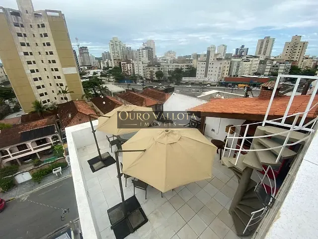 Cobertura / Penthouse 3 quartos e 2 banheiros, à venda, no bairro Balneário Cidade Atlântica em Guarujá