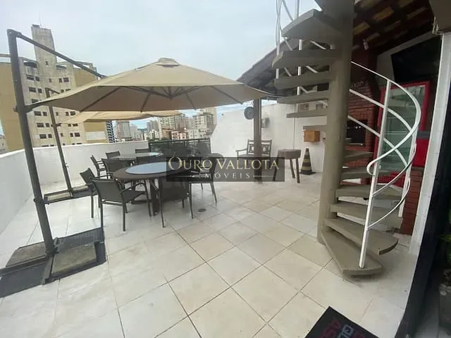 Cobertura / Penthouse 3 quartos e 2 banheiros, à venda, no bairro Balneário Cidade Atlântica em Guarujá
